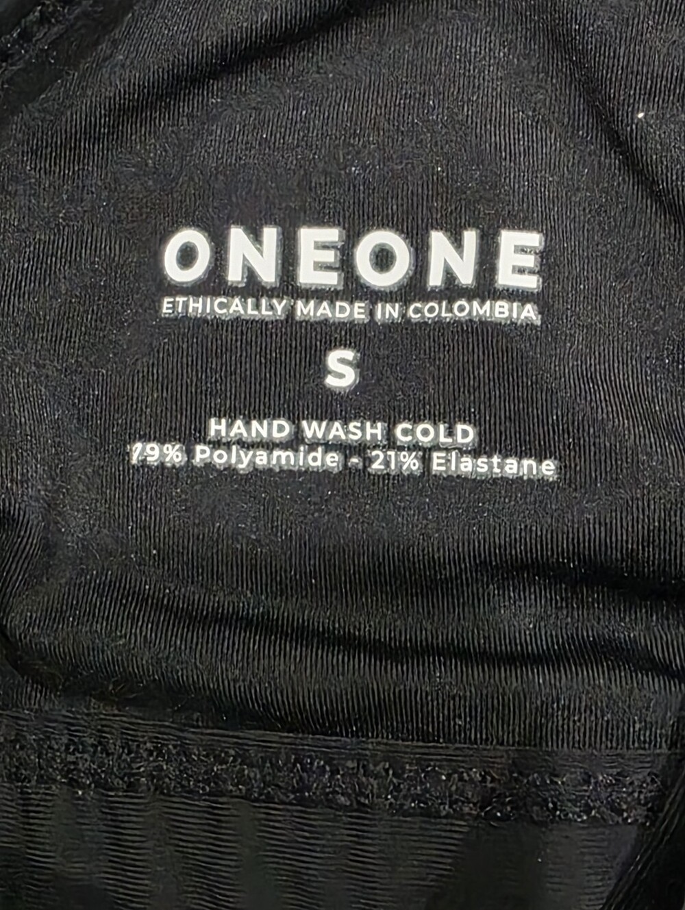 ONEONE BIKINI SET KAMERON TOP/JESSE BOTTOM BLACK S - Picture 4 of 8